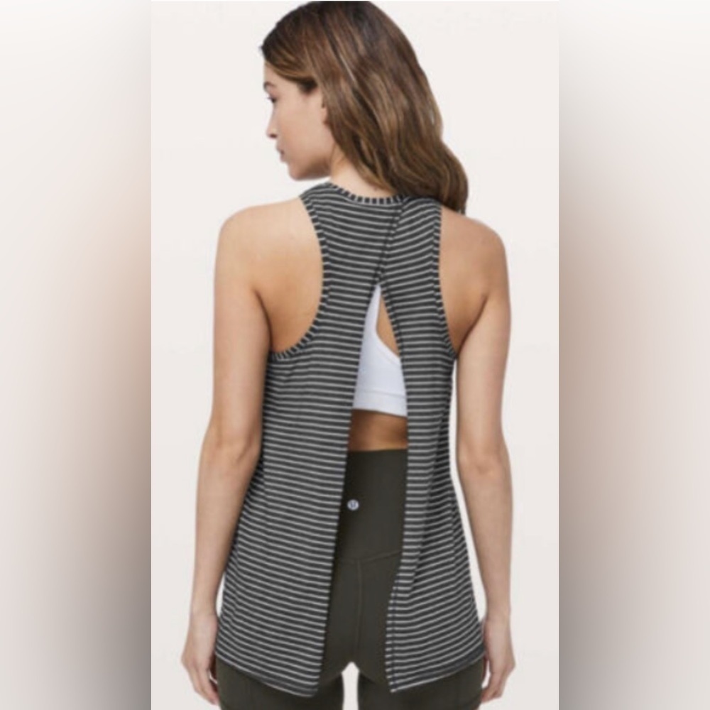 Lululemon Modern Stripe Heathered Hero - Picture 1 of 5